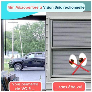 VIBLIND™ : Film Microperforé à Vision Unidirectionnelle