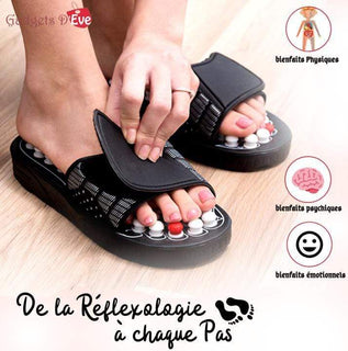 Gadgets d'Eve beauté MASSACU™ : Sandales de Massage Thérapeutique