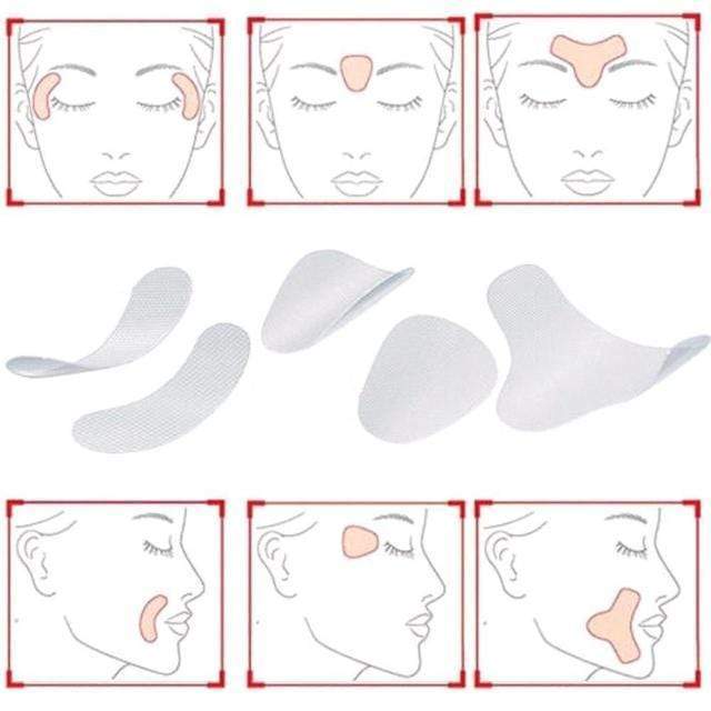 Gadgets d'Eve Patchs De Visage Anti-Rides (3Types)
