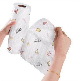 Gadgets d'Eve cuisine SEVIET™: Chiffons de nettoyage réutilisables (Rouleau de 50PCS)